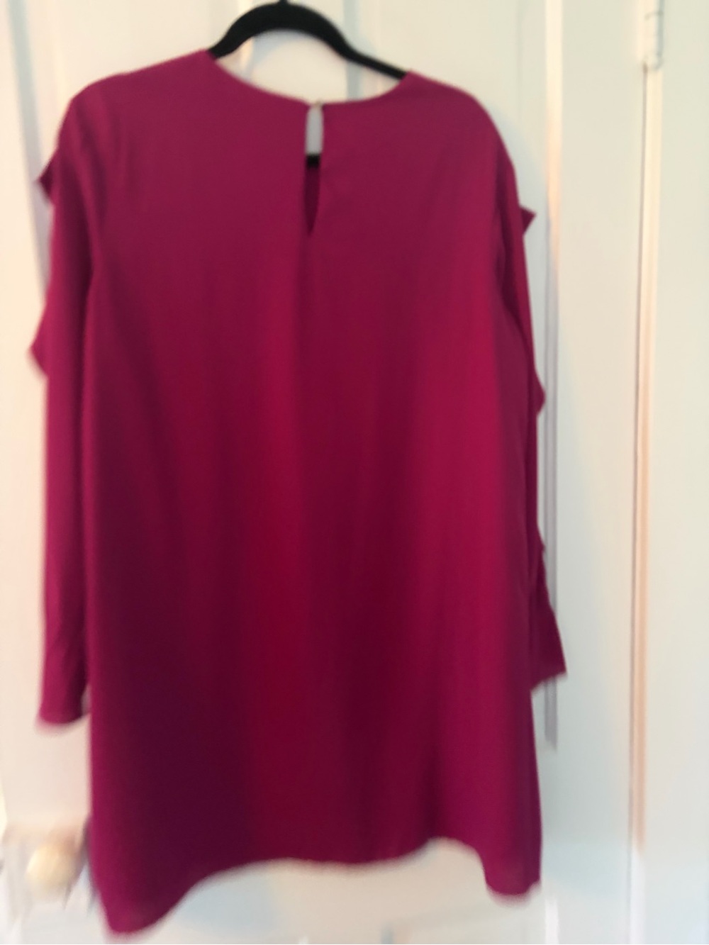 Mossimo Ruffle Sleeve Shift Dress - Picture 3 of 7